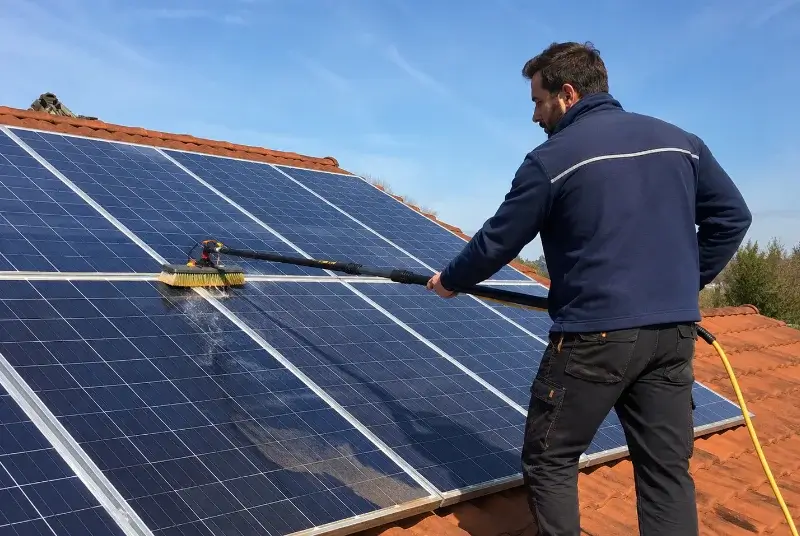Nettoyage et entretien de panneaux solaires à Couiza